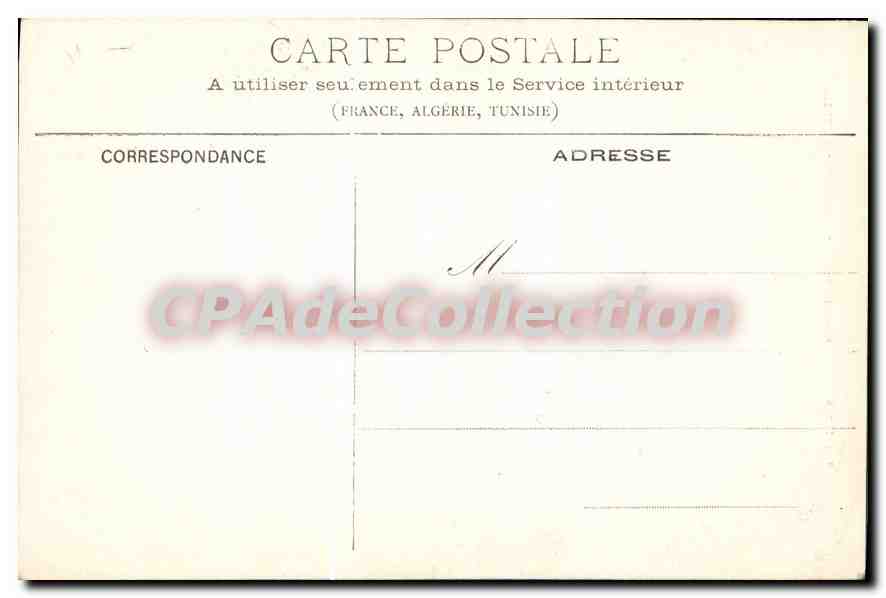 CPA Chalons Sur Marne Eglise St Loup — Back