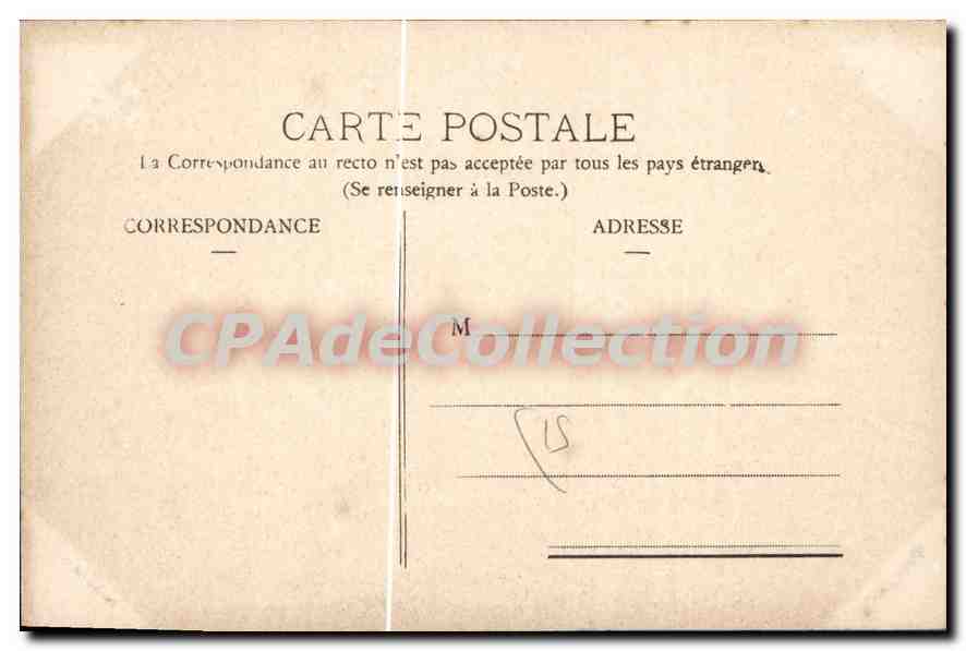 CPA Chalons Sur Marne Musee Et Place Godart — Verso