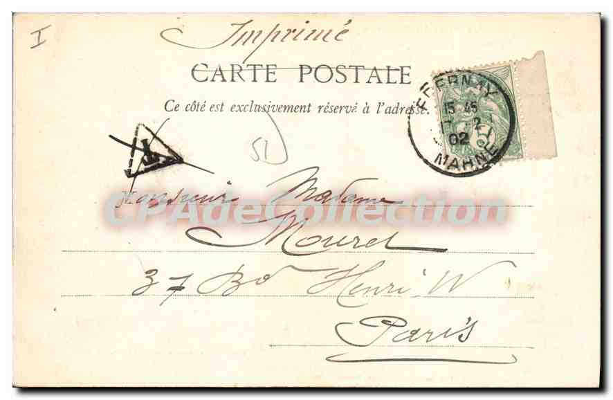 Épernay - Hôtel Chandon de Briailles - L'Orangerie — Épernay illustré, n°88 — Rückseite