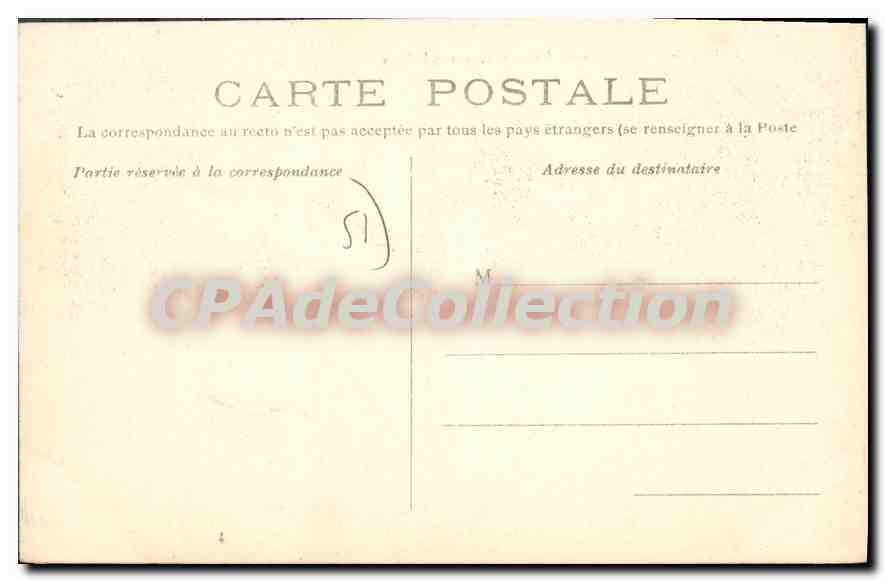 Reims — Etablissement Pommery, vue générale — Éditeur inconnu, n° 53 — Rückseite