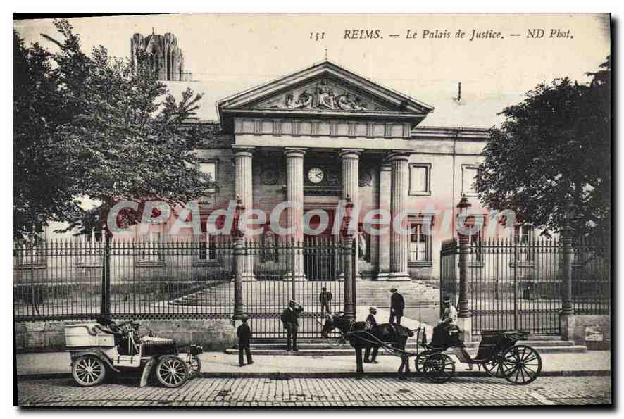 Reims — Le Palais de Justice — ND Pbot.