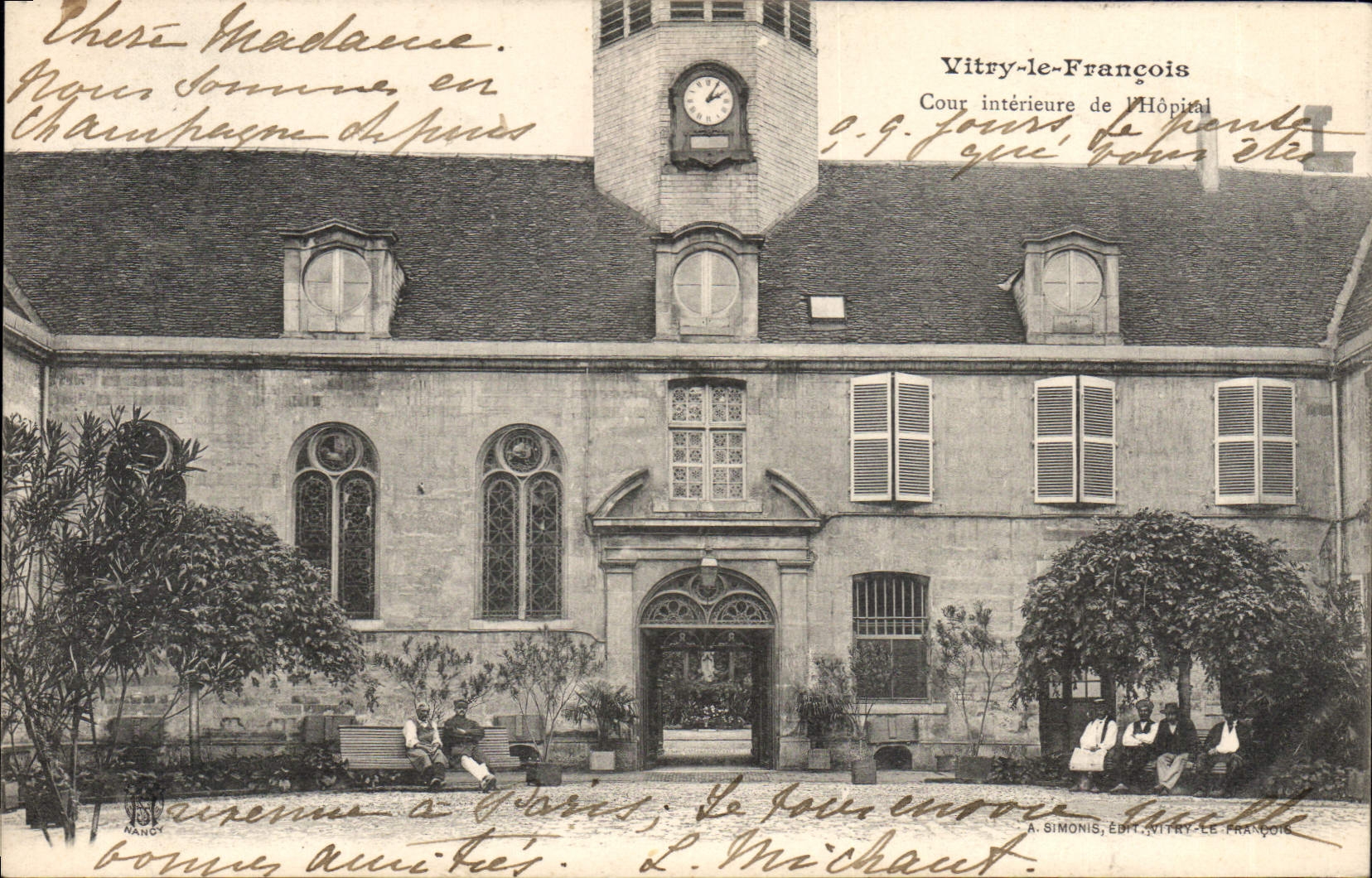 CPA Vitry Le Francois Hôpital