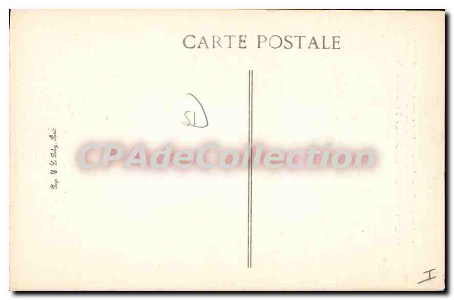 CPA Vitry Le Francois Eglise Notre Dame — Verso