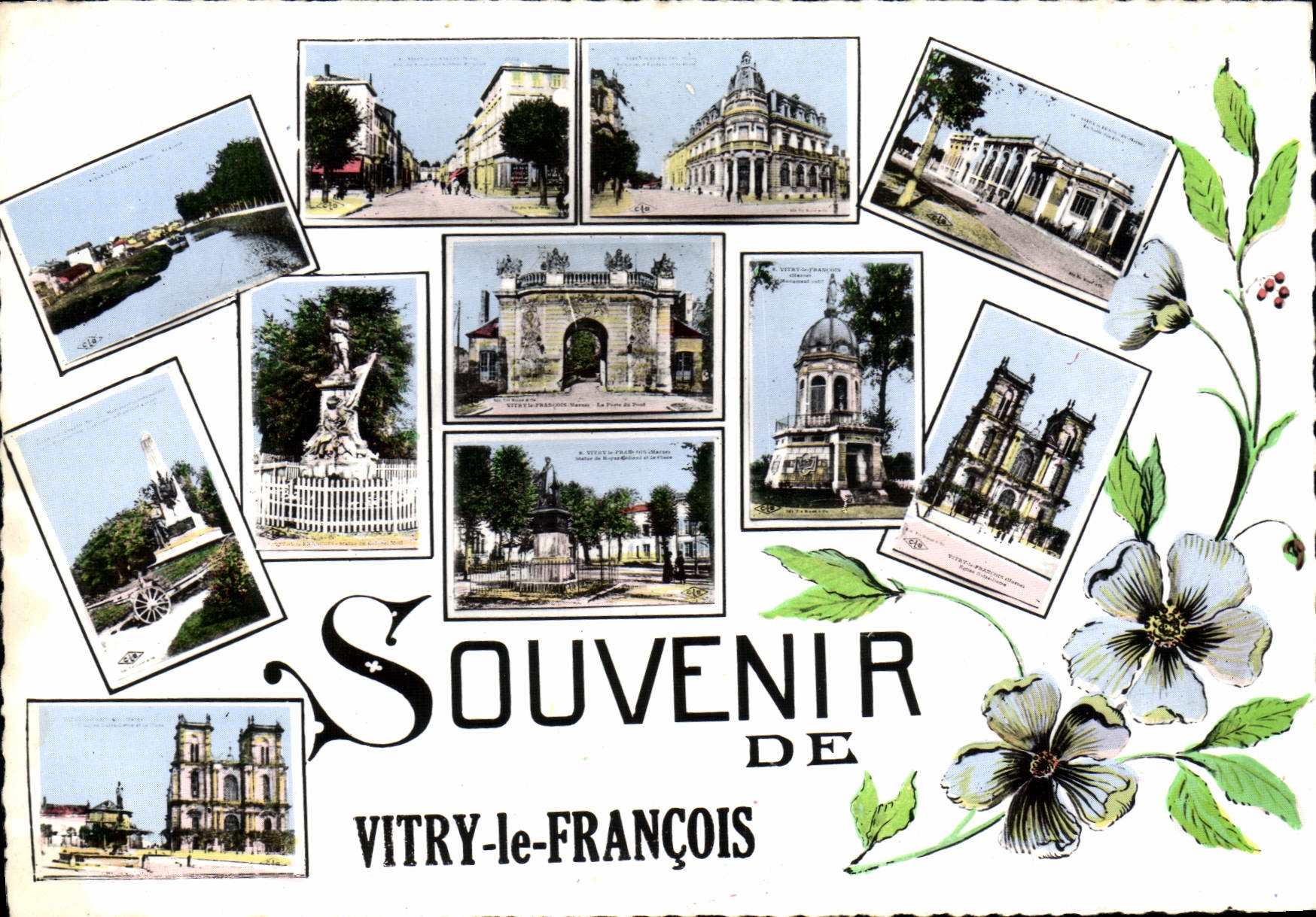 CPSM Vitry Le Francois souvenir