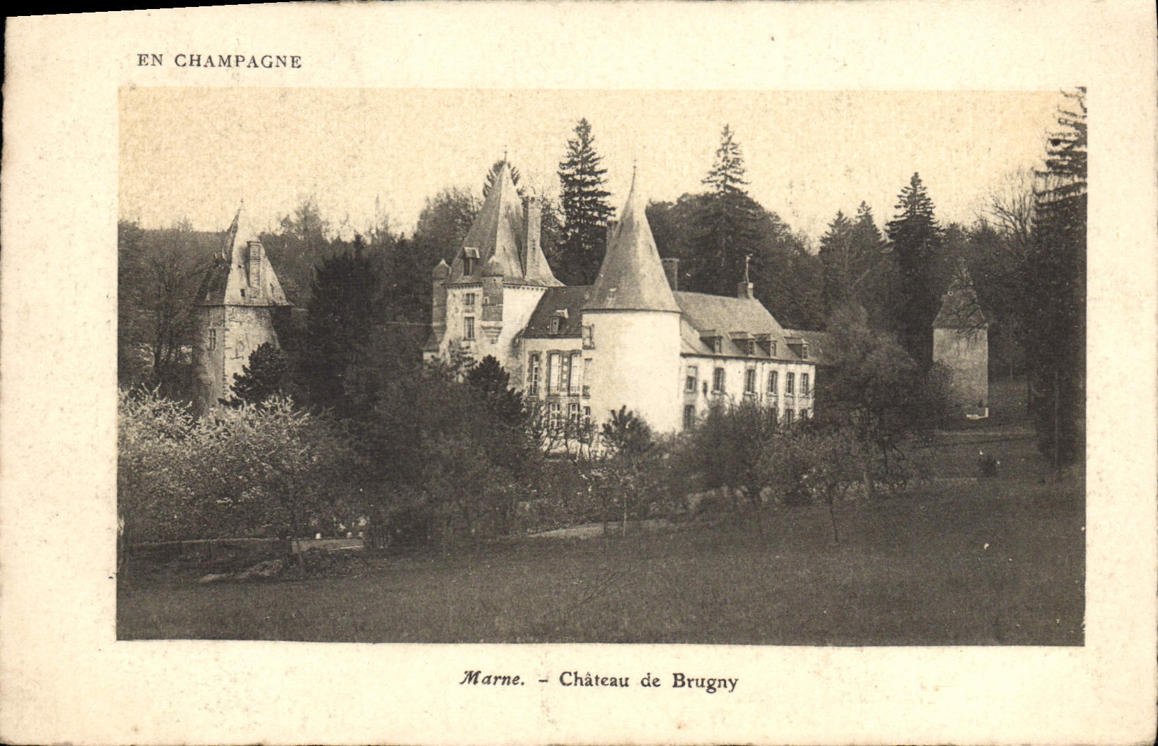Marne - Château de Brugny — En Champagne — Édition Artistique SUPRA Paris