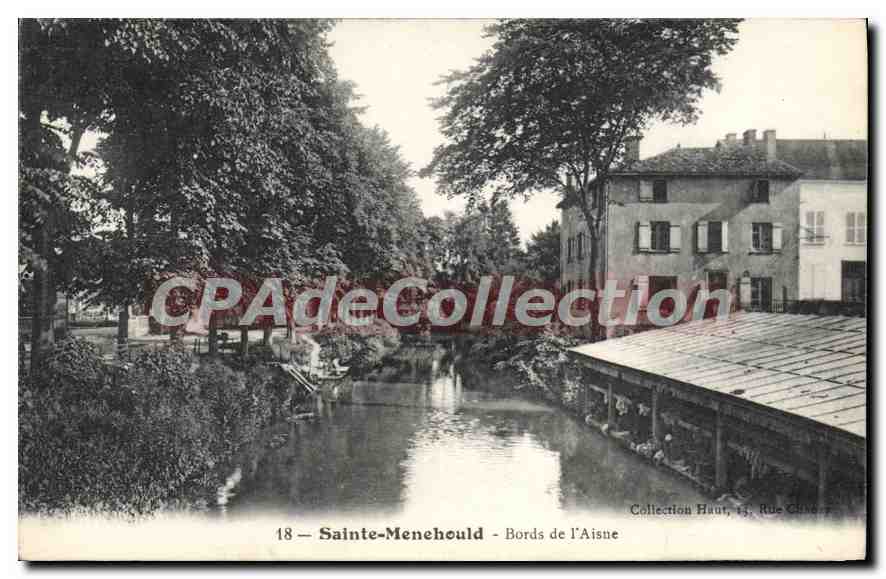 Sainte-Menehould — Bords de l'Aisne — Collection Haut, 13 Rue Château
