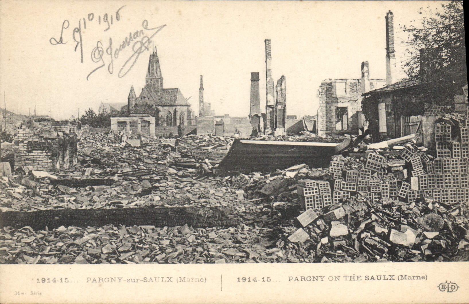 CPA Pargny Sur Saulx