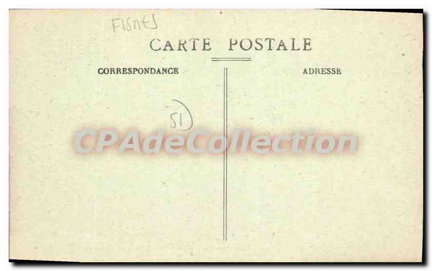 Fismes, Marne — Un abri contre les avions allemands — Photot. Marcel Delboy - Bordeaux — Verso