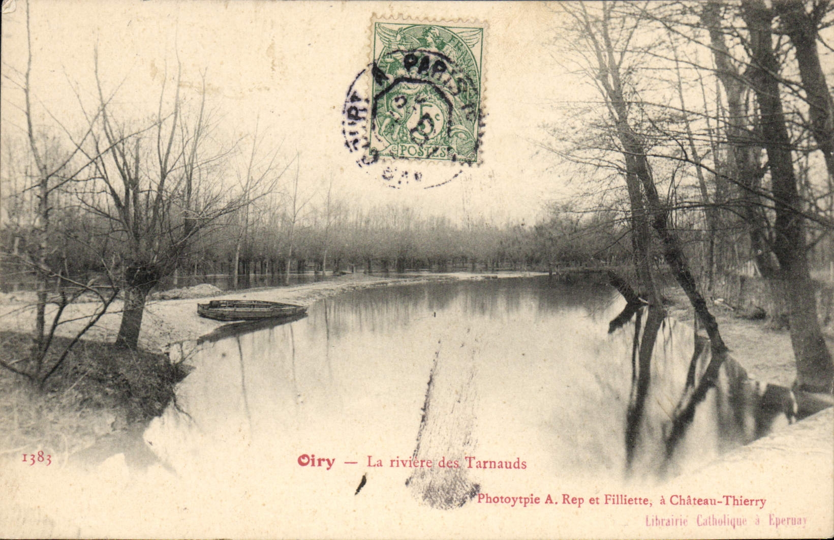 CPA Oiry la Rivere Des Tarnauds
