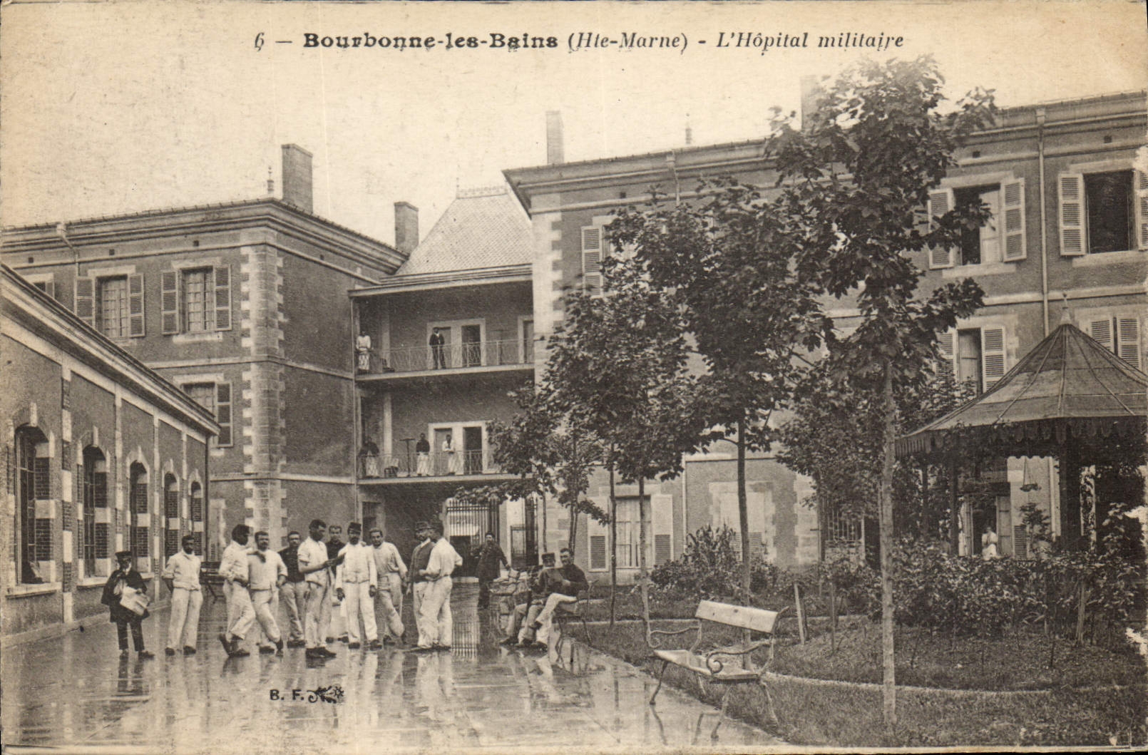 CPA Bourbonne Les Bains L'Hopital Militaire