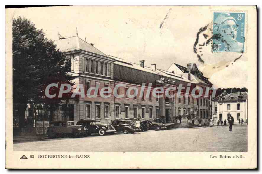 CPA BOURBONNE Les Bains Les Bains Civils