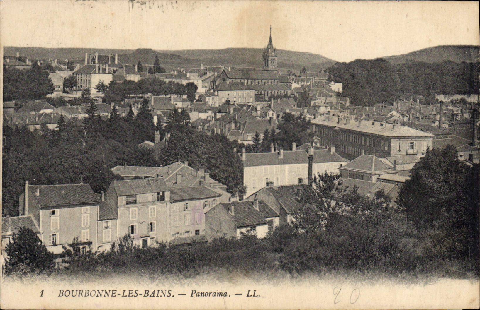 CPA BOURBONNE Les Bains Panorama 