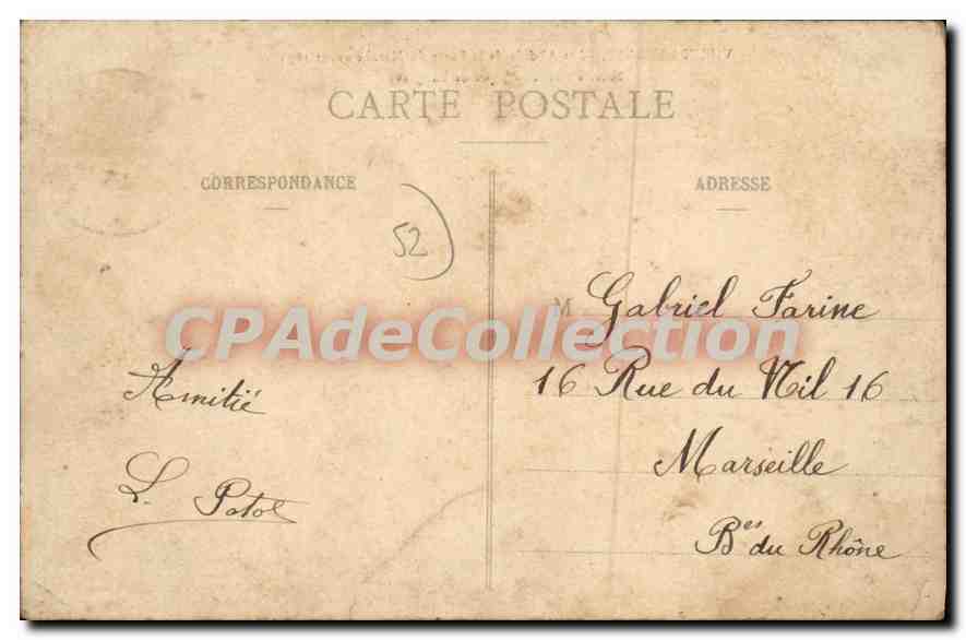 Vieux-Langres - Les Abords de la Porte du Marché avant 1853 — Société Archéologique de Langres — Achterkant
