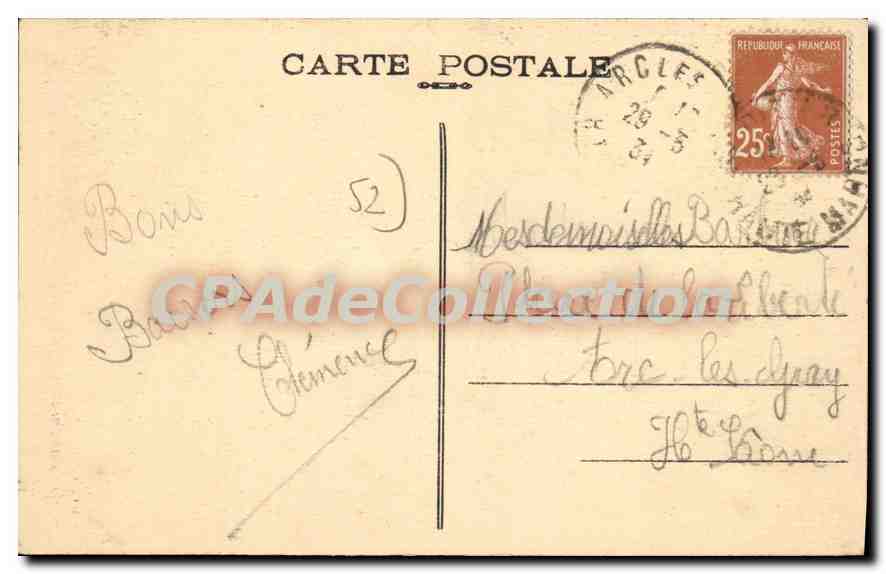 Saint-Dizier — Monument aux Morts (Guerre 1914-1918) — G. Saupique, sculpteur. — Reverso