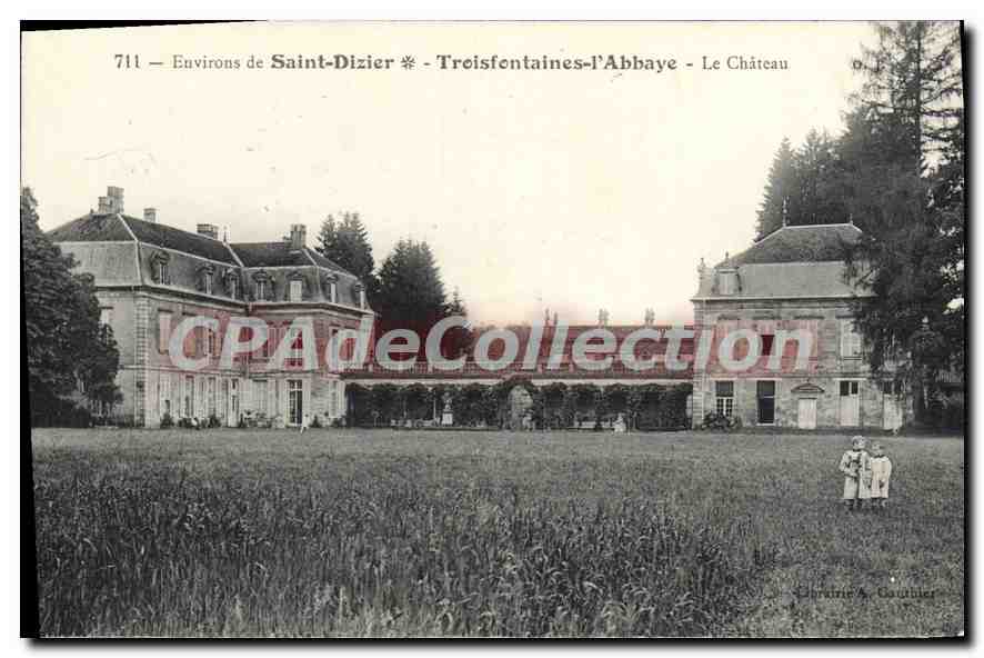 Troisfontaines-l'Abbaye - Le Château — CPAdeCollection, n°711