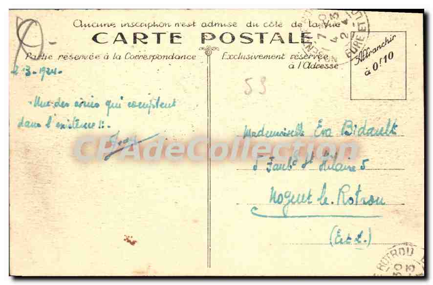 Château-Gaontier (Mayenne) — L'Église St-Jean et le Jardin Anglais vus des Ponts — J. Malicot, phot. - Sable-sur-Sarthe — Reverso