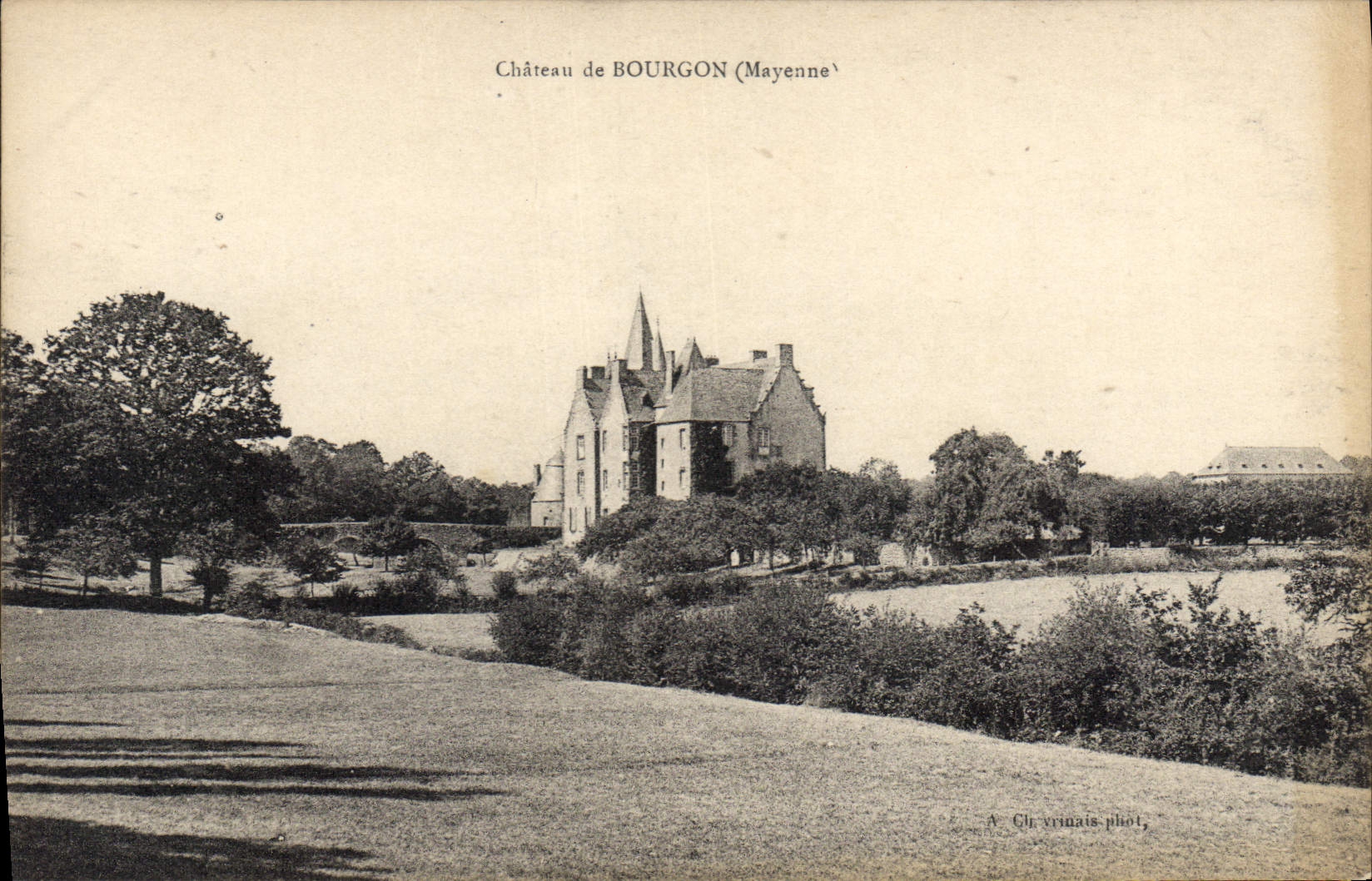 CPA Chateau De Bourgon