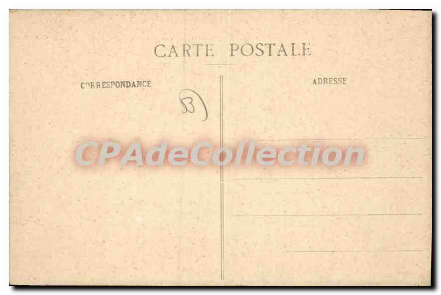CPA Daon Chateau Du Port Joulain A Marigne — Rückseite