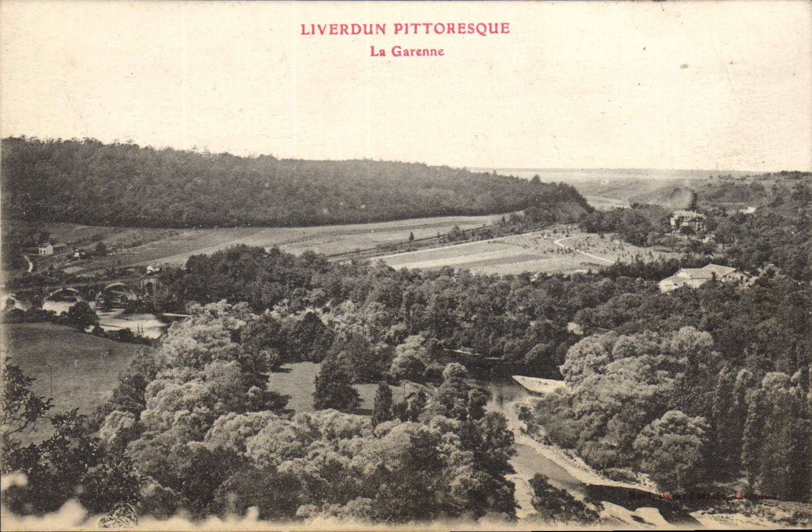 CPA Liverdun Pittoresque La Garenne
