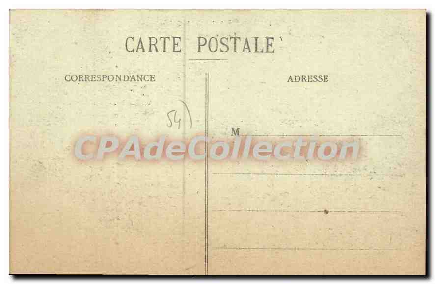 CPA Liverdun Pittoresque La Garenne — Rückseite