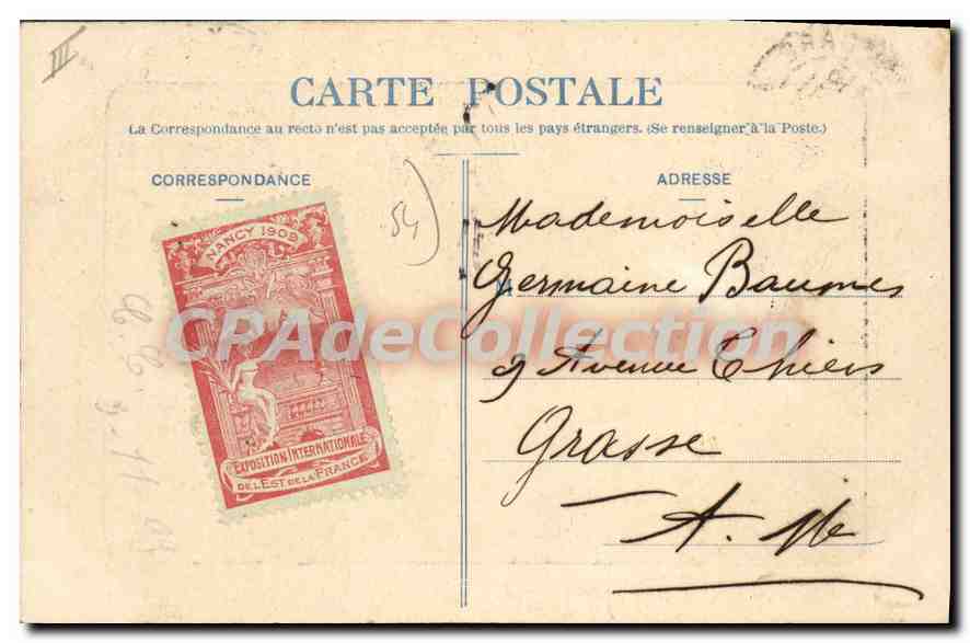 Nancy - Piazza Stanislas - Griglie di Jean Lameur — Verso
