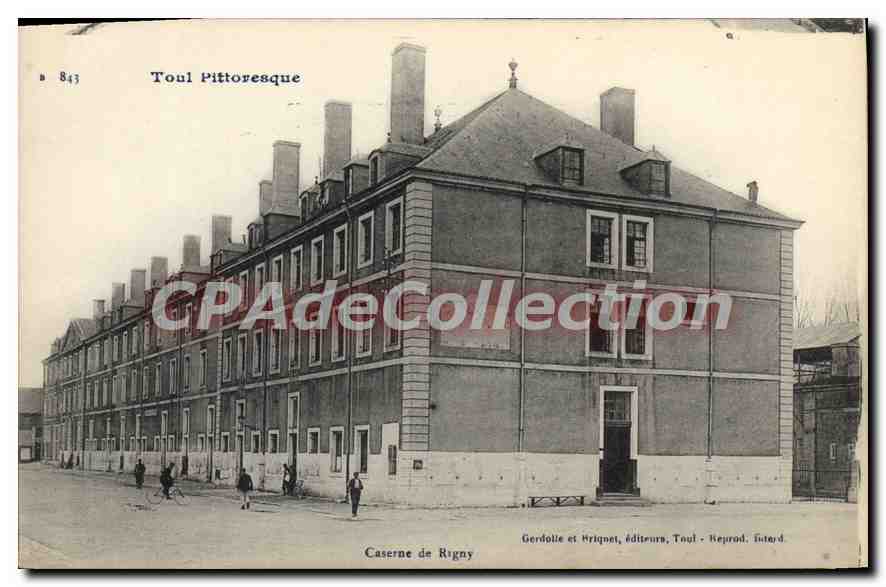 CPA TOUL Caserne de Rigny