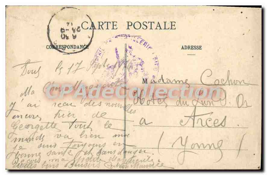 Toul - Caserne Perrin-Brichambault — Maison des Magasins Réunis, édit., Toul — Verso