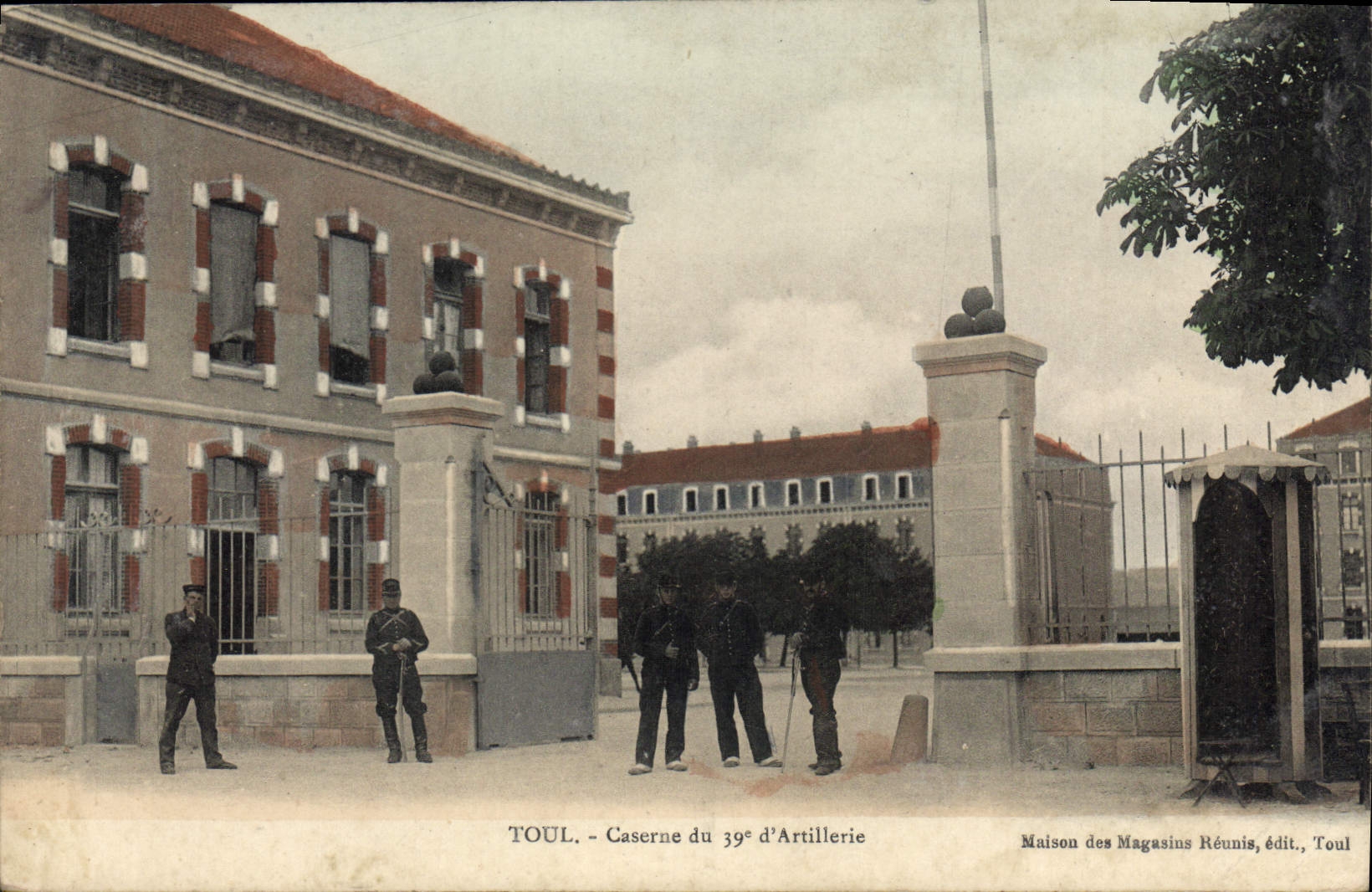 CPA Toul Caserne 39ème D'Artillerie