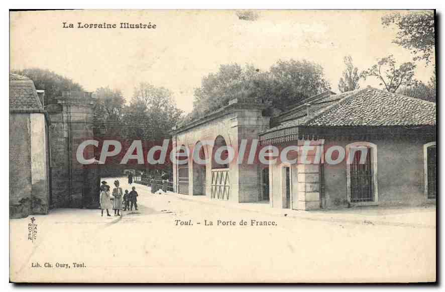 CPA TOUL La Porte De France