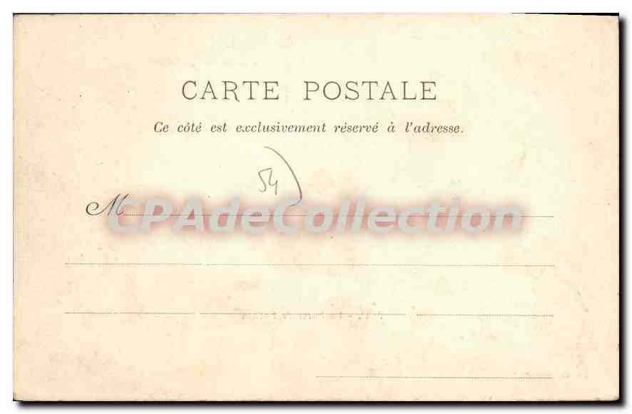 CPA TOUL La Porte De France — Verso