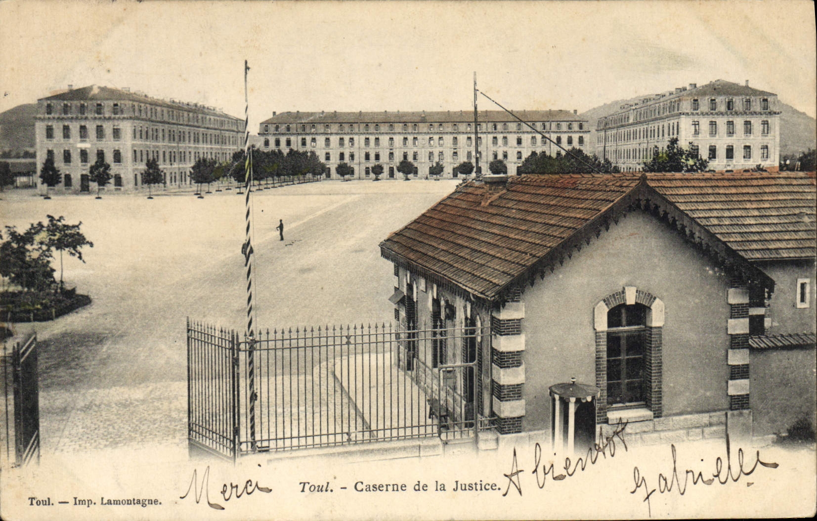 Toul — Caserne de la Justice — Imp. Lamontagne