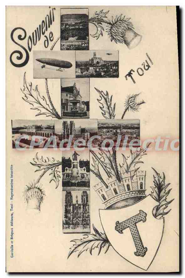 CPA Souvenir De Toul