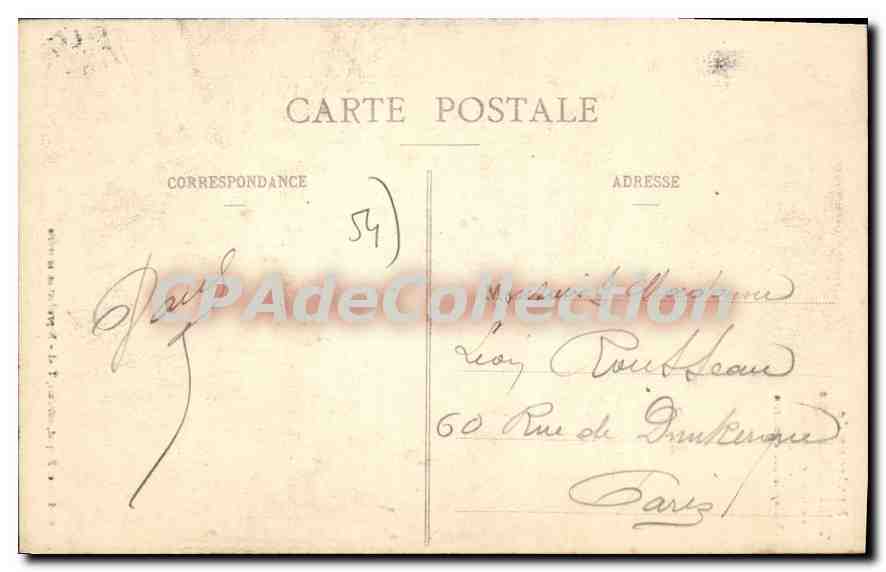 CPA Toul Pittoresque La Grotte Du Geant Villey-le-Sec Maron — Verso