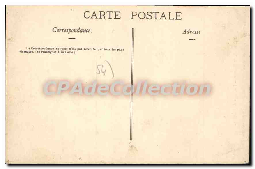 Saint-Bresson — Innenansicht der Kirche — J. Coubé, Nancy, n°84 — Rückseite