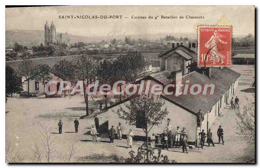 Saint-Nicolas-du-Port — Cucine del 4° Battaglione di Cacciatori — editore sconosciuto, numero di serie non visibile