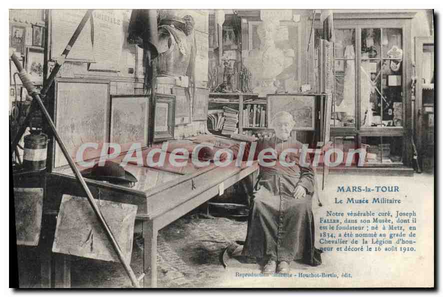 Mars-la-Tour — Le Musée Militaire — Reproduction lithographiée Houchot-Bertin, édit.