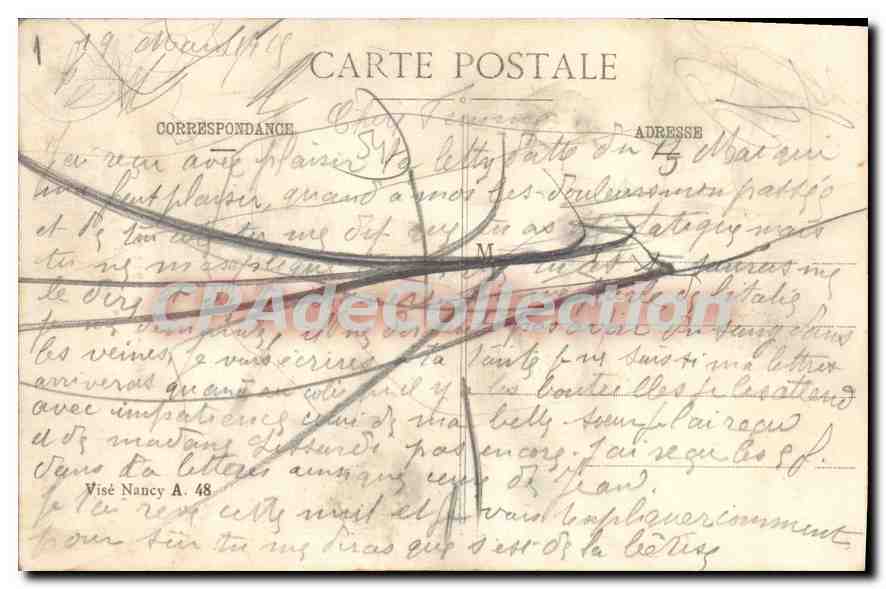Église de Seicheprey — Dégâts de la guerre 1914-1915 — Brod, éditeur — Rückseite