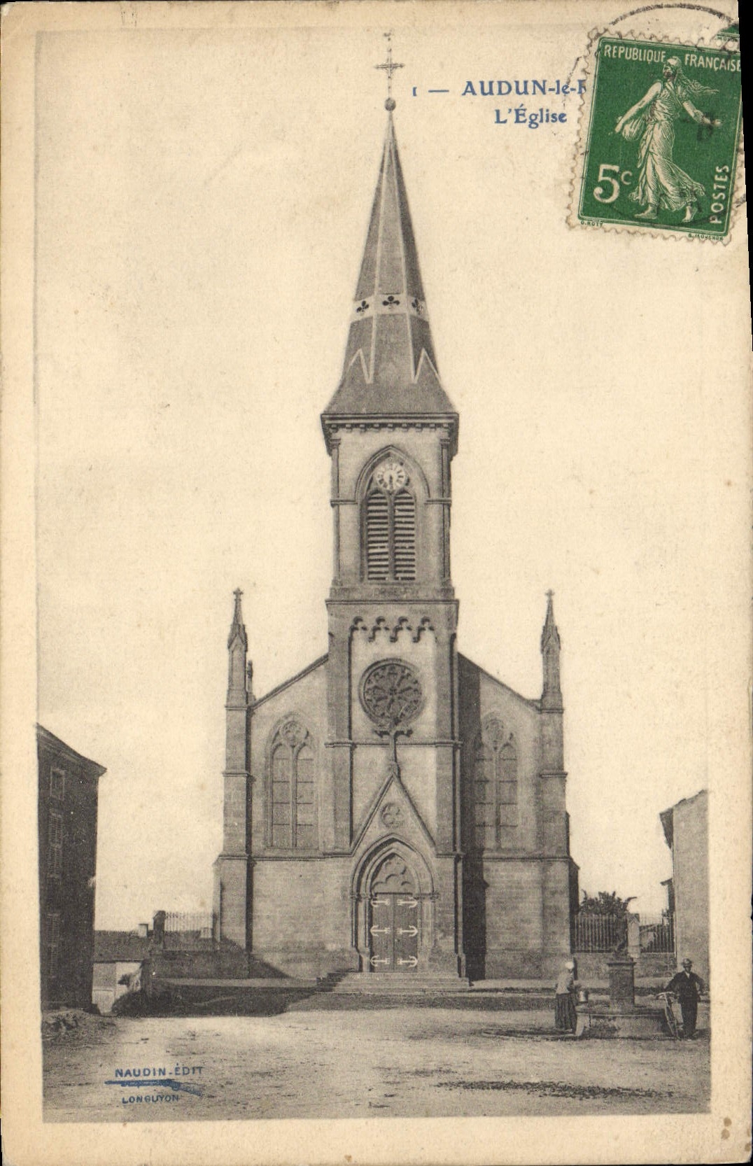 Audun-le-Tiche — Die Kirche — Naudin Édit Longuyon