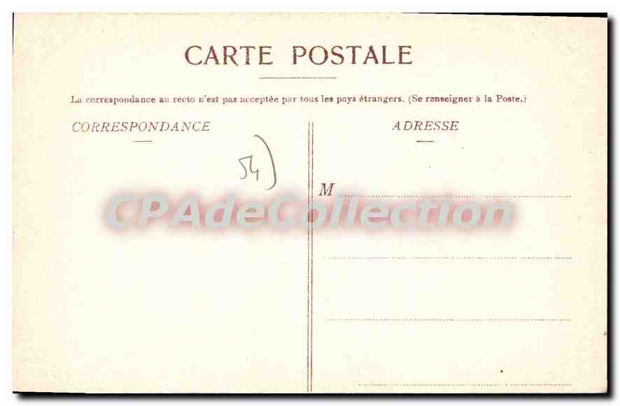 BRIEY - Cimetière - Ossuaire et Danse des Morts — Éditeur Bélinon, à Briey — Rückseite