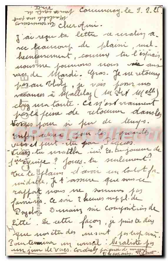 Commercy — Le Siphon — C. Dor, éditeur - Bachelart, phot. — Verso