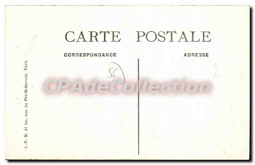 CPA Ligny En Barrois Le Parc Allee Des Tilleuls — Back