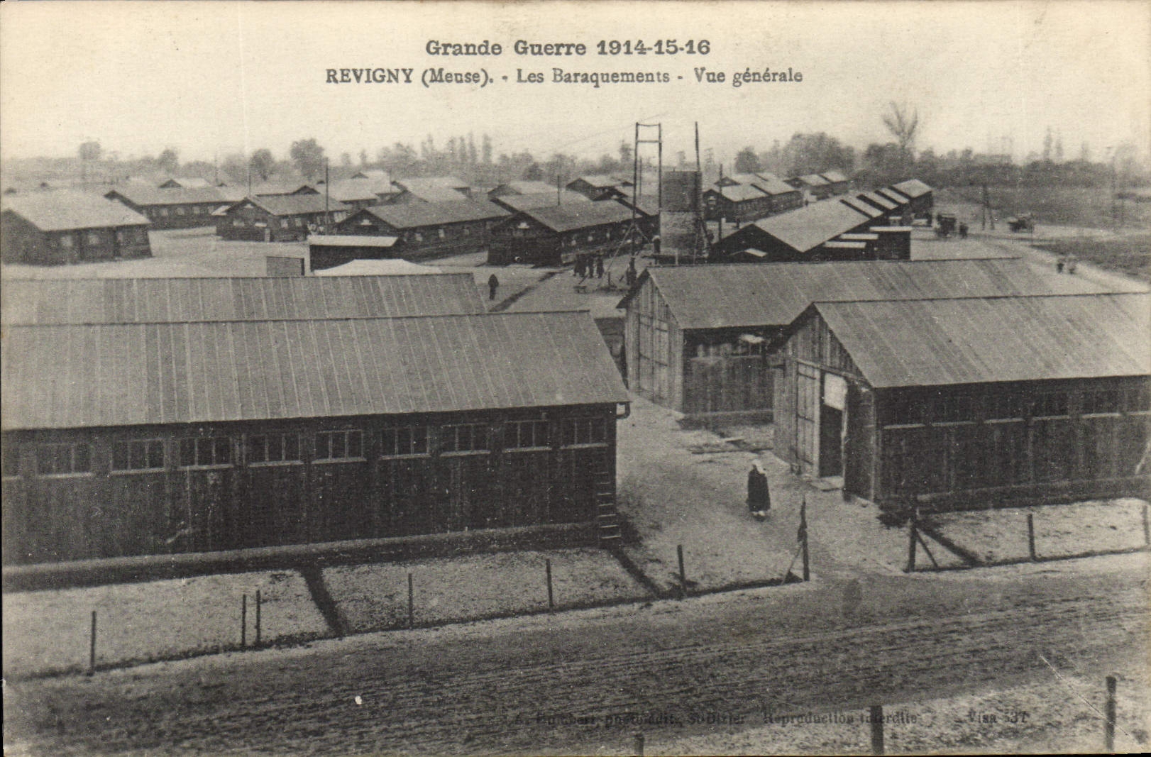 CPA Revigny Les Baraquements Vue Generale