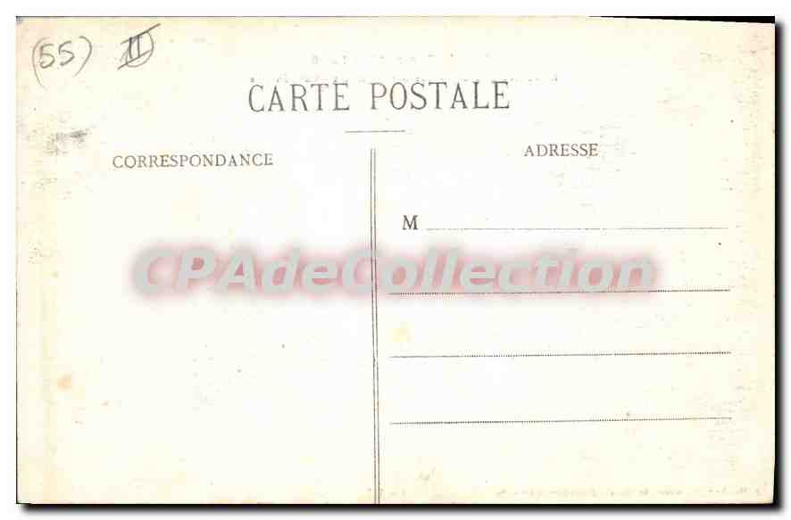 CPA Revigny Les Baraquements Vue Generale — Rückseite