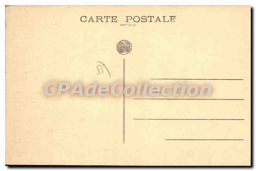 CPA Les Islettes Prevantorium Departmental Emile Thomas Guerin — Rückseite