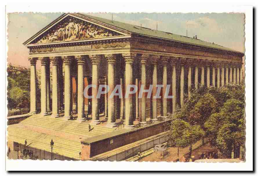 Paris (8eme) Eglise de la MAdeleine 1806