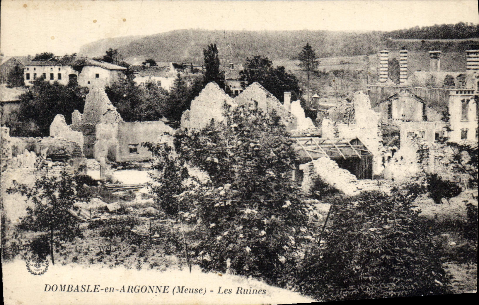 Dombasle-en-Artonne (Meuse) — Les Ruines — G.L. Weber