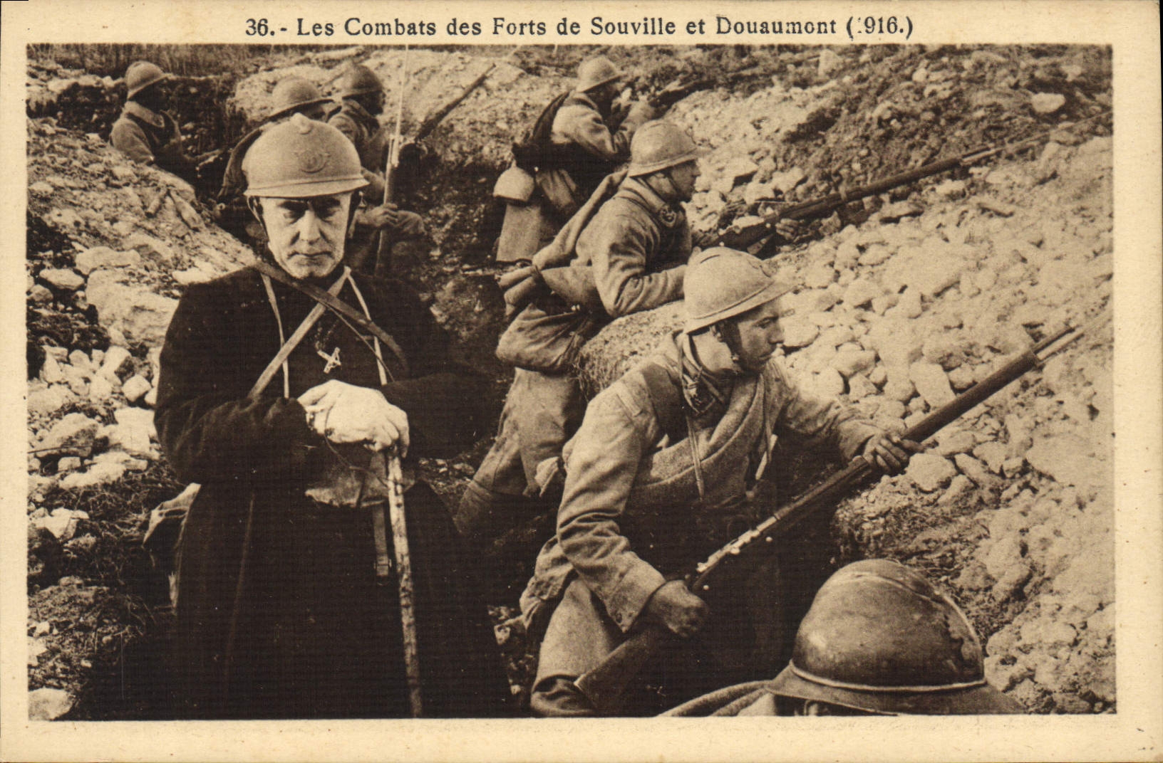 Les Combats des Forts de Souville et Douaumont (1916) — Édition Léon Poirier, n°36