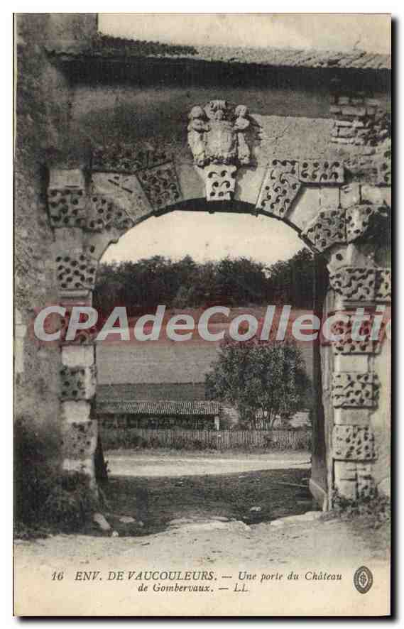 CPA Vaucouleurs Une Porte Du Château de Gombervaux