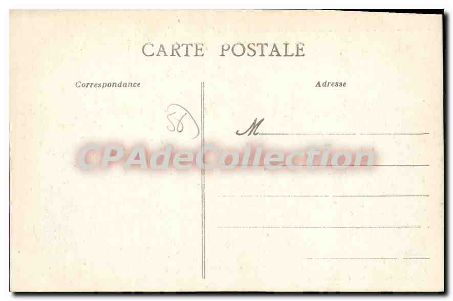 Belle-Île-en-Mer - Silueta del Roca de la Reina Victoria — Colección Delphein, n°54 — Reverso