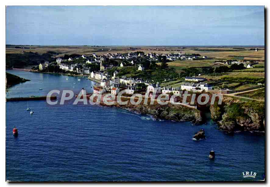 Belle-Île-en-Mer — Der charmante kleine Hafen von Sauzon — IRIS